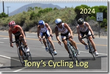 Tony's Cycling Log Cover
